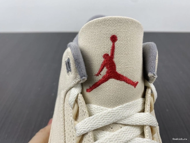 One Kick Retro Jordan Air DH7139-100 3 Muslin 0816